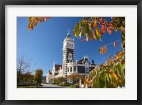 Framed Autumn, Train Station, Dunedin, South Island, New Zealand