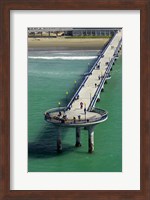 Framed New Brighton Pier, Christchurch, South Island, New Zealand