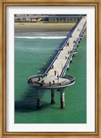 Framed New Brighton Pier, Christchurch, South Island, New Zealand