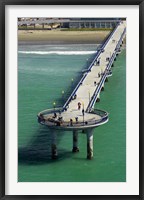 Framed New Brighton Pier, Christchurch, South Island, New Zealand