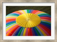 Framed Top of a Hot-air Balloon, South Island, New Zealand