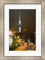Framed Skytower, Hobson St, Auckland, North Island, New Zealand