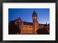 Framed Building at University of Otago, Dunedin, New Zealand