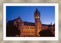 Framed Building at University of Otago, Dunedin, New Zealand