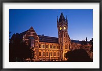 Framed Building at University of Otago, Dunedin, New Zealand