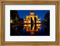Framed Larnach Castle, Otago Peninsula, Dunedin, South Island, New Zealand