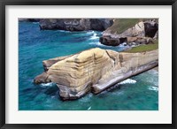 Framed Cliffs at Tunnel Beach, Dunedin, New Zealand