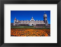 Framed Historic Railway Station, Dunedin, New Zealand