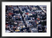 Framed Dunedin City, New Zealand