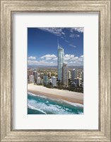 Framed Australia, Queensland, Gold Coast, City skyline