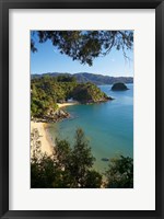 Framed Breaker Bay, Honeymoon Bay, South Island, New Zealand