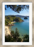 Framed Breaker Bay, Honeymoon Bay, South Island, New Zealand