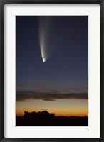 Framed Comet McNaught, South Island, New Zealand