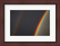 Framed Double Rainbow, Dunedin, Otago, South Island, New Zealand