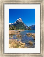 Framed Fiordland National Park, New Zealand