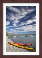 Framed Kayaks, Lake Ohau, Canterbury, South Island, New Zealand
