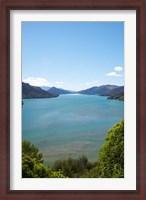 Framed Mahakipawa Arm, South Island, New Zealand