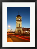 Framed New Zealand, North Island, Manawatu, Historic Clock Tower