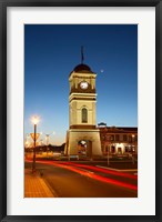 Framed New Zealand, North Island, Manawatu, Historic Clock Tower
