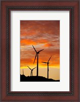 Framed New Zealand, North Island, Te Apiti Wind Farm, Energy