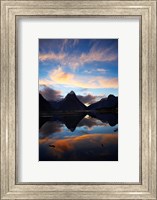 Framed New Zealand, South Island, Fiordland, Milford Sound