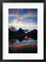 Framed New Zealand, South Island, Fiordland, Milford Sound