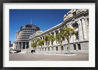 Framed New Zealand, Wellington, The Beehive and Parliament House