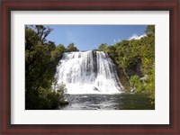 Framed Papakorito Falls, Te Urewera, North Island, New Zealand
