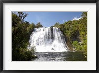 Framed Papakorito Falls, Te Urewera, North Island, New Zealand