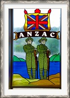 Framed St James Church, Kerikeri, North Island, New Zealand