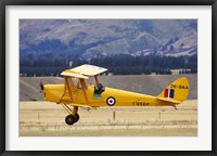 Framed Tiger Moth Biplane, Wanaka, South Island, New Zealand