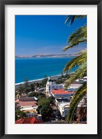 Framed View of Hawke's Bay, Napier, New Zealand