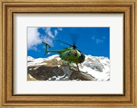 Framed New Zealand, Arrowsmith Range, Helicopter