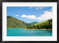 Framed New Zealand, Cook Straight, Picton harbor