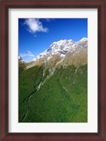 Framed New Zealand, Milford Sound, Majestic fjords, waterfalls