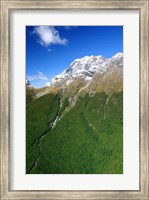Framed New Zealand, Milford Sound, Majestic fjords, waterfalls
