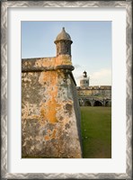 Framed Puerto Rico, Walls and Turrets of El Morro Fort