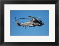 Framed Seasprite Helicopter (Kaman SH 2G Seasprite) airshow