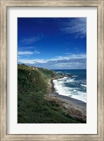 Framed New Zealand, South Island, Cape Foulwind coastline