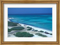 Framed Palm Beach,  Aruba, Caribbean
