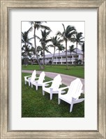 Framed Adirondack Chairs, Ocean Club in Paradise, Atlantis Resort, Bahamas