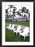 Framed Adirondack Chairs, Ocean Club in Paradise, Atlantis Resort, Bahamas
