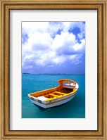 Framed Close-up of Fishing Boat, Aruba