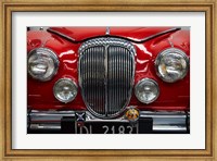 Framed Classic car, Mark I Jaguar