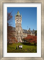 Framed Graduation photos at University of Otago, Dunedin, South Island, New Zealand