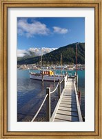 Framed Jetty, Queenstown Bay, Queenstown, South Island, New Zealand