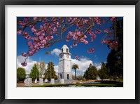 Framed Memorial Clock Tower, Seymour Square, Marlborough, South Island, New Zealand (horizontal)