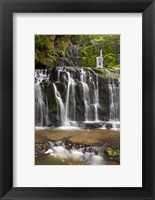 Framed Purakaunui Falls, Catlins, South Island, New Zealand
