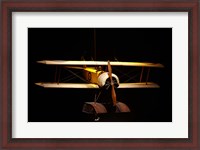 Framed Sopwith Baby seaplane, War plane, New Zealand