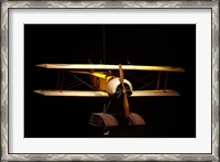 Framed Sopwith Baby seaplane, War plane, New Zealand